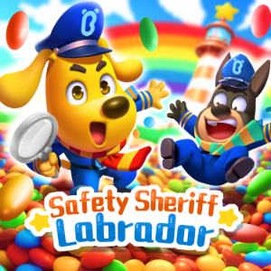 Sheriff Labrador: Mystery Adventures on Rainbow Island丨Kid Detective Stories丨Safety Rules-logo