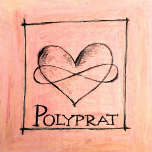 Polyprat: om karlek, kanslor och kyssar.-logo