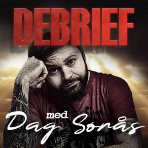 Debrief med Dag Soras-logo