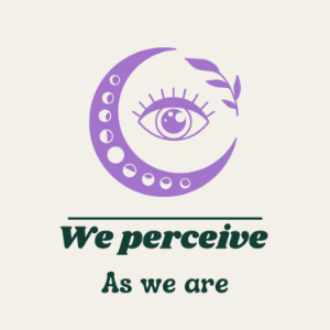 We perceive as we are-logo