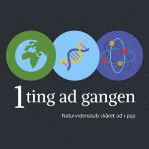 1 ting ad gangen - Naturvidenskab skaret ud i pap-logo
