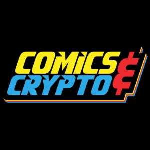 Comics and Crypto Podcast: a collectors world in the digital age-logo