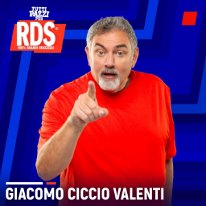 Giacomo Ciccio Valenti a Tutti Pazzi per RDS-logo