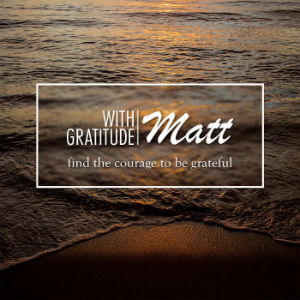 With Gratitude, Matt-logo