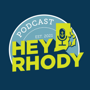 Hey Rhody Podcast-logo