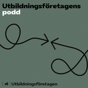 Utbildningsforetagens podd-logo
