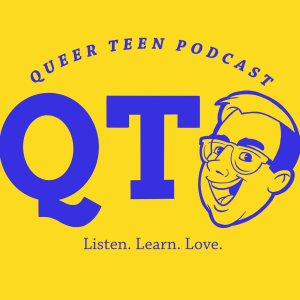 QT: Queer Teen Podcast-logo