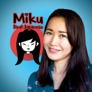 The Miku Real Japanese Podcast | Japanese conversation | Japanese culture-logo