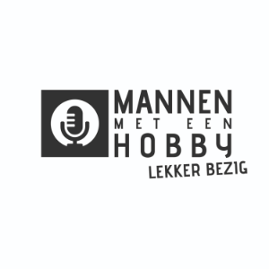 Mannen met een hobby-logo