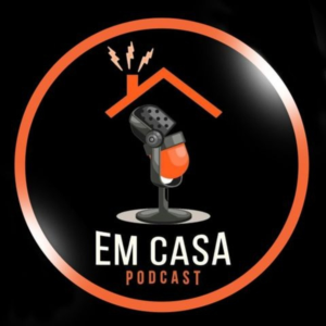 Em Casa Podcast-logo