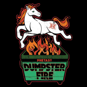 Dumpster Fire with Bridget Phetasy-logo