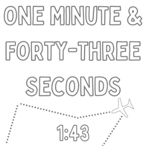 One Minute and Forty-Three Seconds-logo