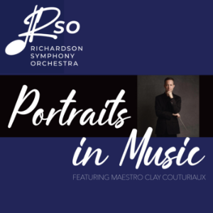 Richardson Symphony Orchestra - Portraits in Music-logo