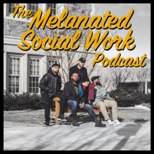 The Melanated Social Work Podcast-logo