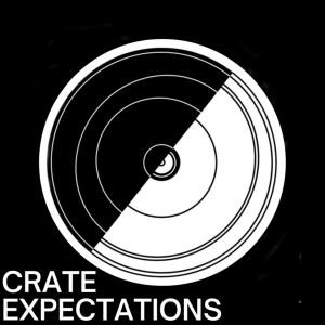 Crate Expectations vinyl podcast-logo