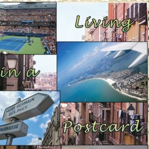 Living In A Postcard-logo