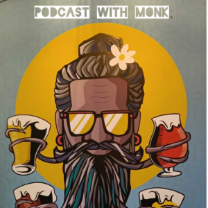Podcast with Monk-logo