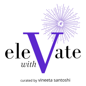 elevate with V-logo