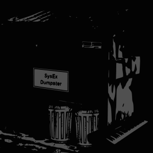 Sysex Dumpster-logo