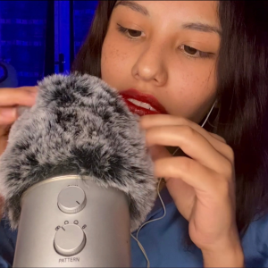 ASMR Mouth Sounds (sk, tico, stipple...) and Brushing your Face