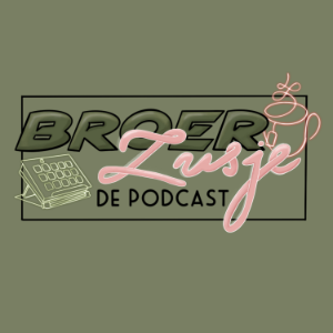 Broer en zusje, de podcast-logo