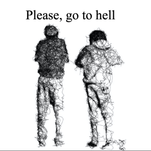 Please, go to hell-logo