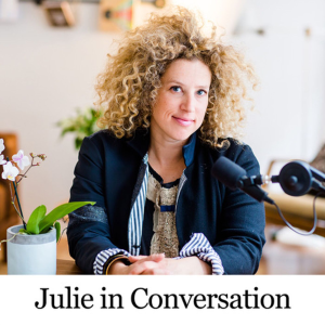 Julie in Conversation-logo
