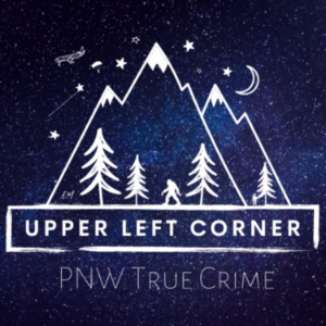 Upper Left Corner: PNW True Crime-logo