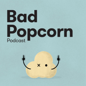 Bad Popcorn Podcast-logo