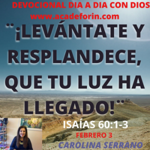 ¡LEVANTATE Y RESPLANDECE, QUE TU LUZ-logo