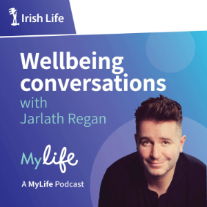 The MyLife Podcast - Wellbeing Conversations with Jarlath Regan-logo