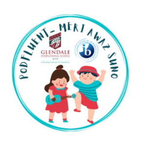 Podfluent Meri Awaaz Suno. Glendale International IB PYP-logo