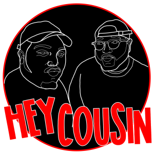 Hey Cousin Podcast-logo