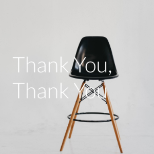 Thank You, Thank You