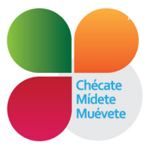 CHECATE, MIDETE Y MUEVETE-logo