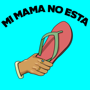Mi mama no esta-logo
