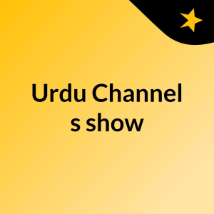 Urdu Channel's show-logo