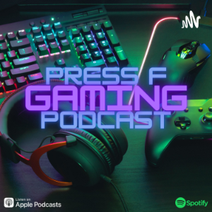 Press F Gaming Podcast-logo