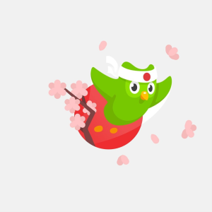 日本語 Japanese with Duolingo-logo
