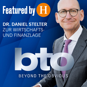 beyond the obvious - der Okonomie-Podcast von Daniel Stelter - featured by Handelsblatt-logo
