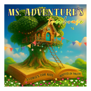Ms. Adventure‘s Treehouse: Christian Stories for Kids-logo