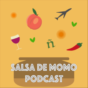 スヘイン語学習モチヘーション/桃のサルサホットキャスト-logo