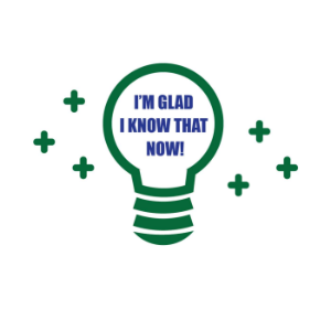I’m Glad I Know That Now!-logo
