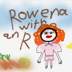 Rowena with an R-logo