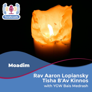 Rav Aaron Lopiansky Tisha B'Av Kinnos-logo