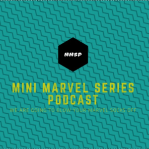 Mini marvel series podcast-logo