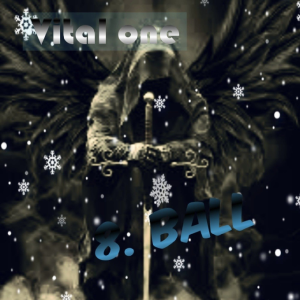 Vital. One. +++. 8. Ball. +±+-logo