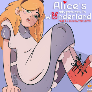 Alice in Wonderland, audiobook-logo