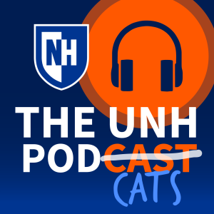 The UNH Podcats-logo