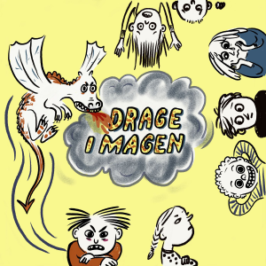 Drage i magen-logo